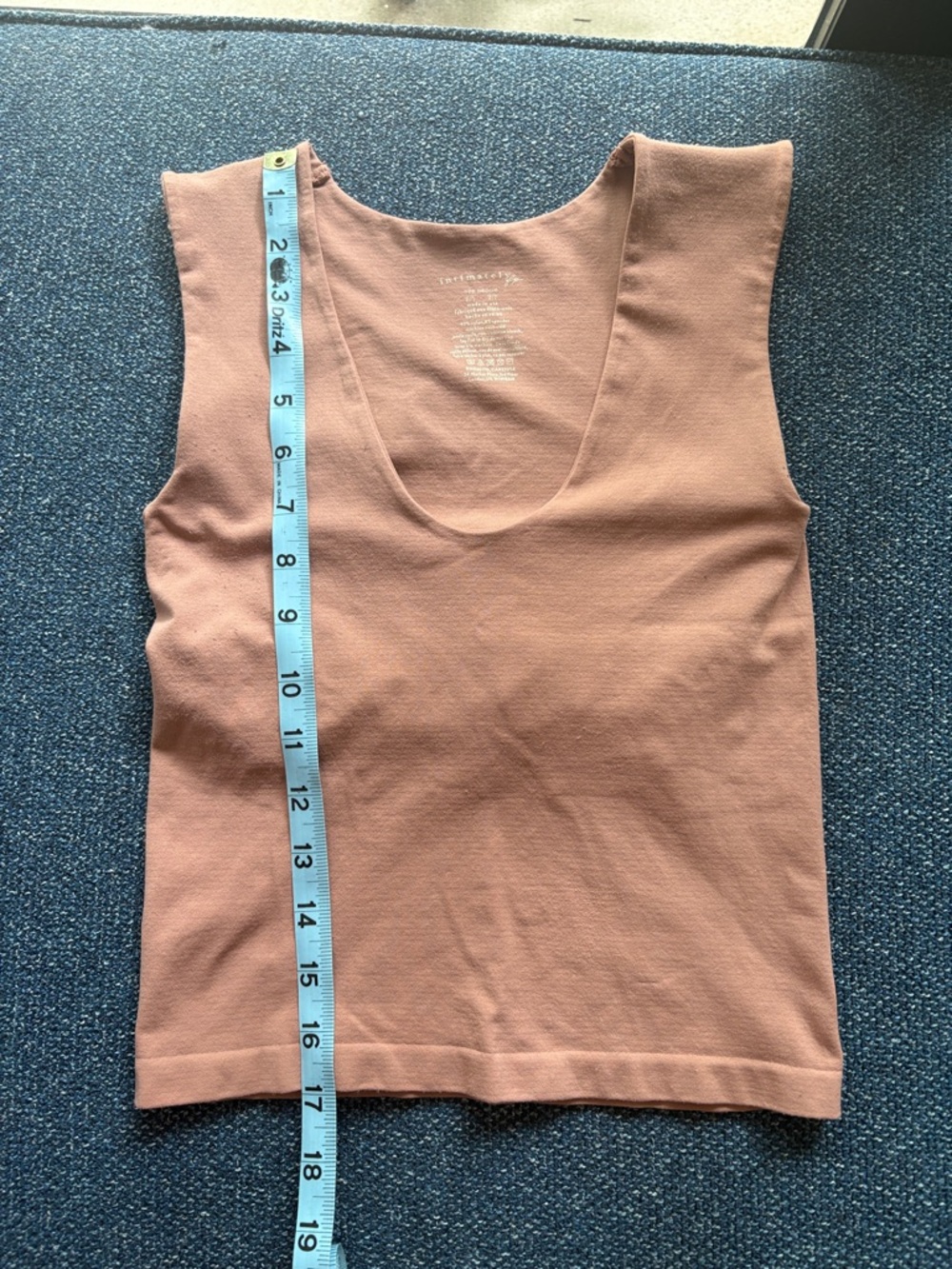 Intimately by Free People:  Crop Tank/Camisole, Size XS/S, Muted Rose Mauve - Picture 5 of 7